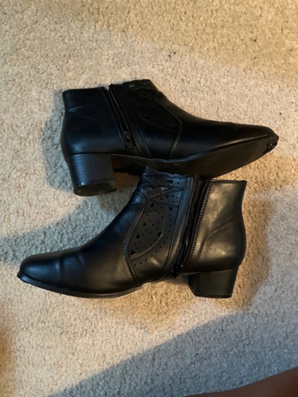 Angel Steps low heel bootie